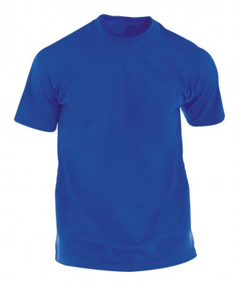 "Hecom" barevné tričko pro dospělé, modrá