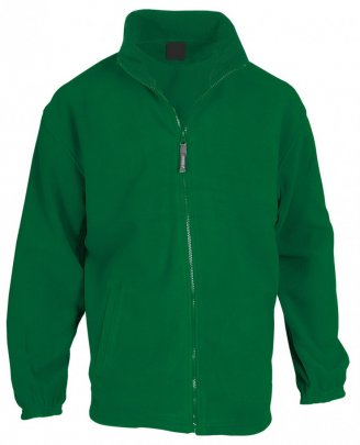 "Hizan" fleecová bunda, zelená