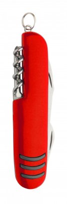 "Shakon" multifunkční kapesní nůž, červená