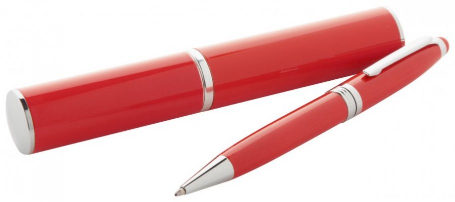"Hasten" dotykové kuičkové pero, červená