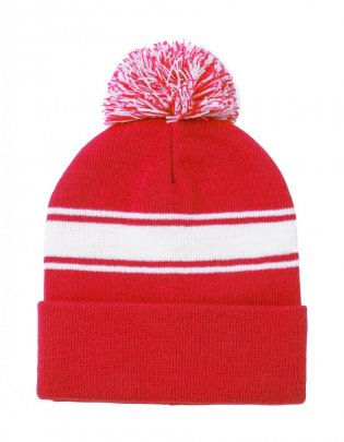 "Baikof" zimní čepice, červená