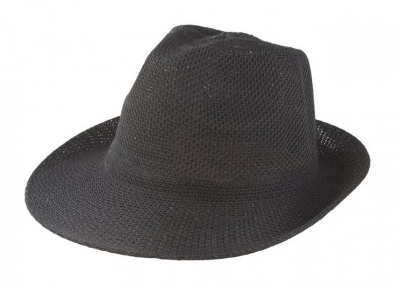 "Timbu" polyesterový klobouk, černá