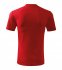 Classic tričko unisex, červená