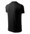 V-neck tričko unisex, černá
