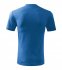 Heavy tričko unisex, azurově modrá