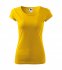Pure tričko dámské, žlutá