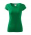 Pure tričko dámské, středně zelená