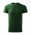 Basic tričko pánské, lahvově zelená