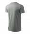 Basic tričko pánské, tmavě šedý melír