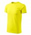 Basic tričko pánské, citronová