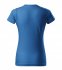 Basic tričko dámské, azurově modrá