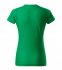 Basic tričko dámské, středně zelená