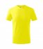 Basic tričko dětské, citronová