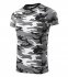 Camouflage tričko unisex, camouflage gray