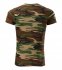 Camouflage tričko unisex, camouflage brown