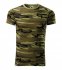 Camouflage tričko unisex, camouflage green