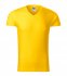 lim Fit V-neck tričko pánské, žlutá