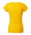 Fit V-neck tričko dámské, žlutá