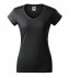 Fit V-neck tričko dámské, ebony gray