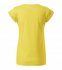 Fusion tričko dámské, žlutý melír