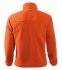 Jacket fleece pánský, oranžová