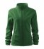 Jacket fleece dámský, lahvově zelená