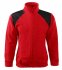 Jacket Hi-Q fleece unisex, červená