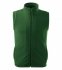 Next fleece vesta unisex, lahvově zelená