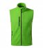 Exit fleece vesta unisex, apple green