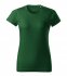Basic Free tričko dámské, lahvově zelená