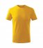 Basic Free tričko dětské, žlutá