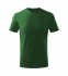 Basic Free tričko dětské, lahvově zelená