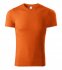 Paint tričko unisex, oranžová