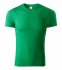 Paint tričko unisex, středně zelená