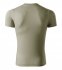 Paint tričko unisex, světlá khaki