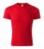 Peak tričko unisex, červená