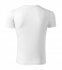 Pixel tričko unisex, bílá