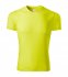 Pixel tričko unisex, neon yellow