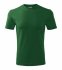 Base tričko unisex, lahvově zelená