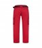 Work Pants Twill pracovní kalhoty unisex, červená