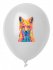 "CreaBalloon" balonky v pastelových barvách, bílá