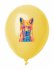 "CreaBalloon" balonky v pastelových barvách, žlutá