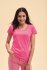 "Iconic V-Neck Women" dámské tričko, růžová