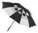 "Budyx" větruodolný golfový deštník, černá