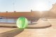 "Bennick" plážový míč (ø28 cm), zelená