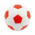 "Delko" fotbalový míč, červená