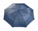 "Stansed" skládací deštník s dřevěnou rukojetí, modrá